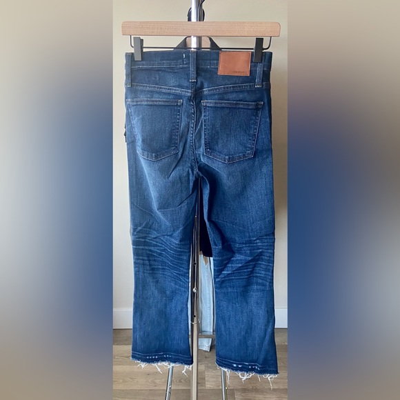 25 🔖 J. Crew Billie Demi Boot Crop Jean Denim J6300 MLA Raw Hem $168 - Picture 11 of 12